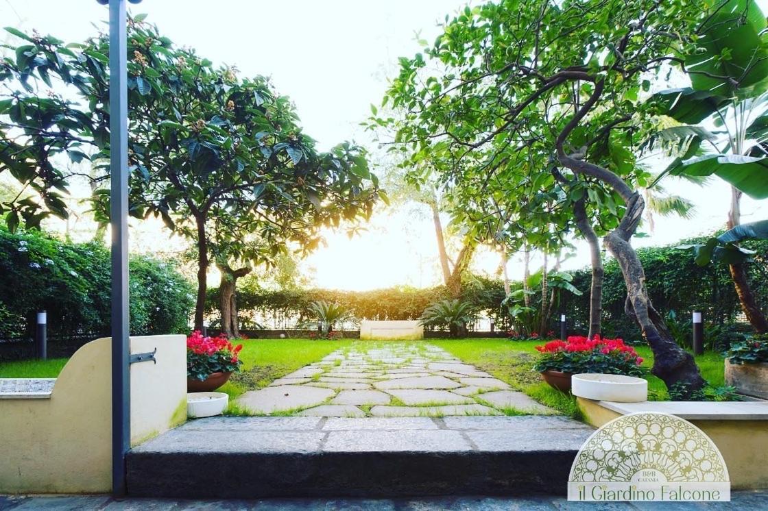 Il Giardino Falcone Katánie Exteriér fotografie