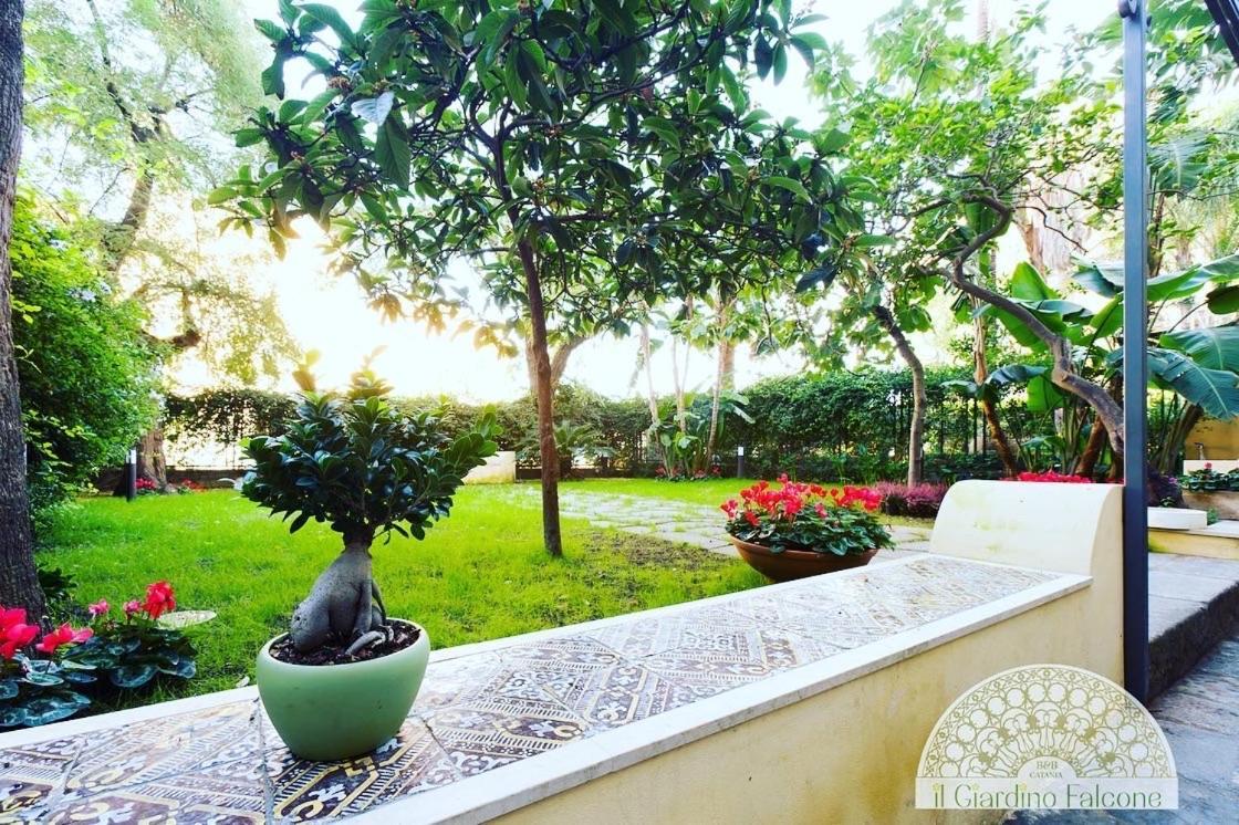 Il Giardino Falcone Katánie Exteriér fotografie